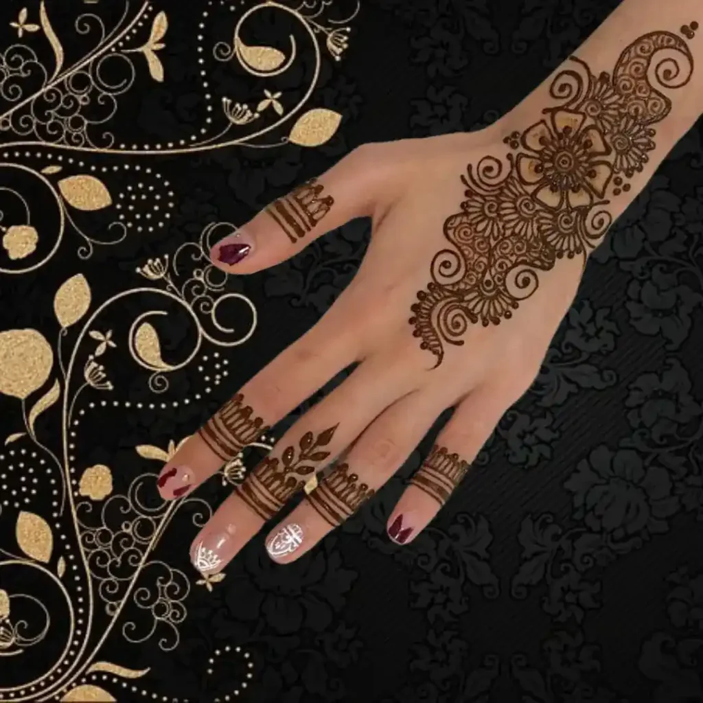 back hand mehndi designs