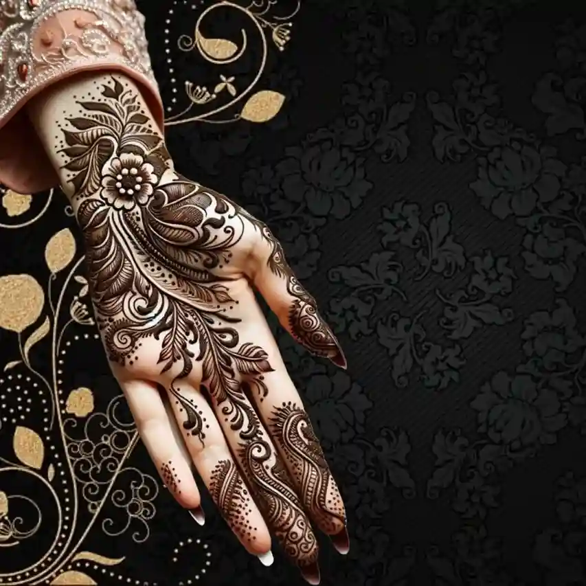 Mehndi Design 2024 Arabic