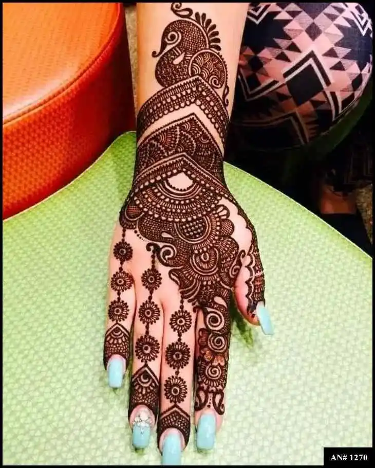 Mehndi Design 2024 Arabic