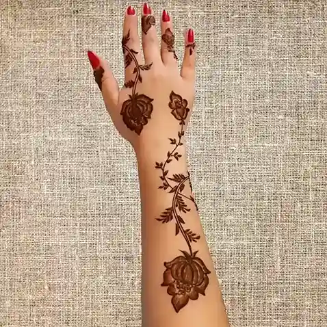 Mehndi Design 2024 Arabic