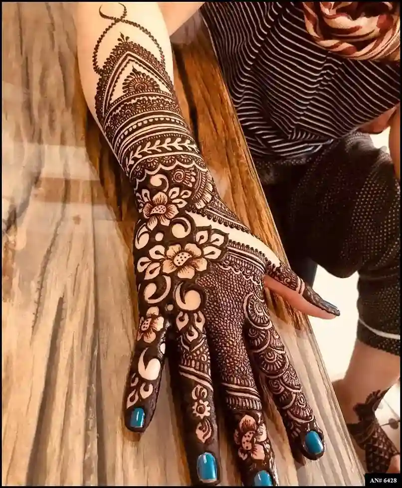 Mehndi Design 2024 Arabic
