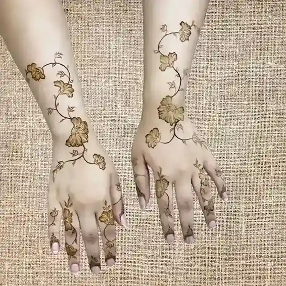 Mehndi Design 2024 Arabic