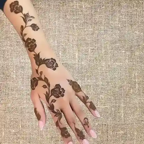 Mehndi Design 2024 Arabic