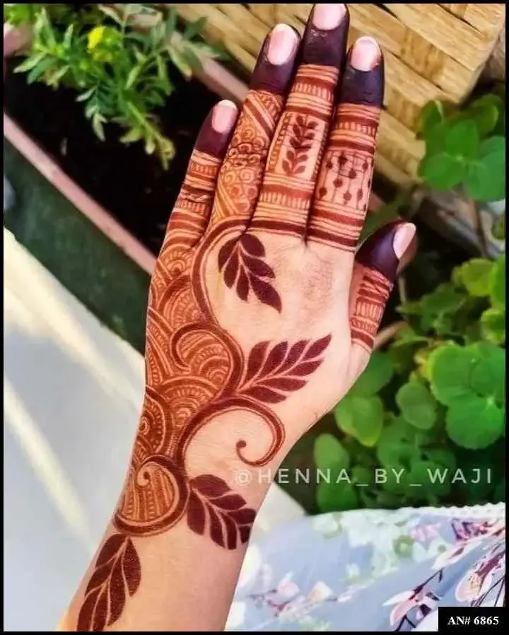 Mehndi Design 2024 Arabic