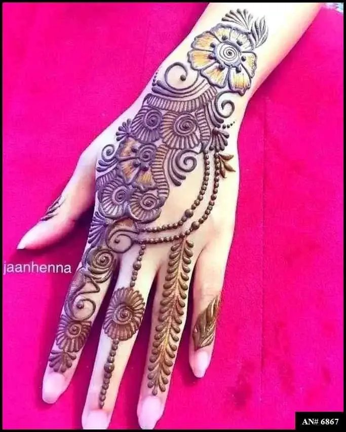 Mehndi Design 2024 Arabic