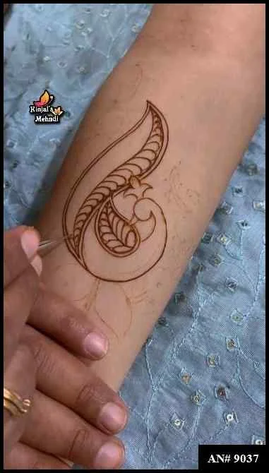 Mehndi Design 2024 Arabic