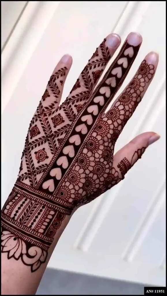 Modern full hand mehndi design Modern full hand mehndi design