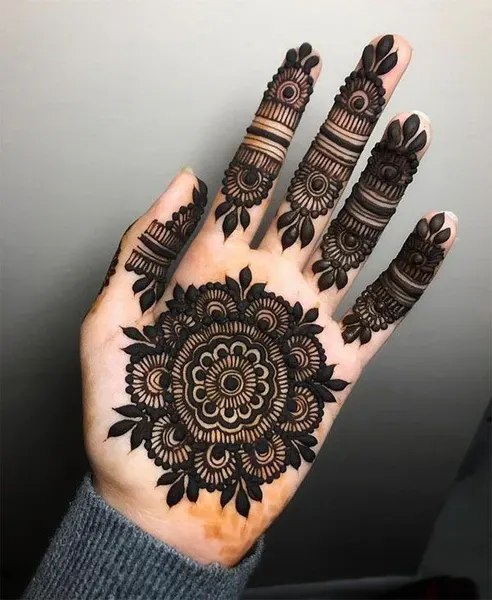 Modern full hand mehndi design Modern full hand mehndi design