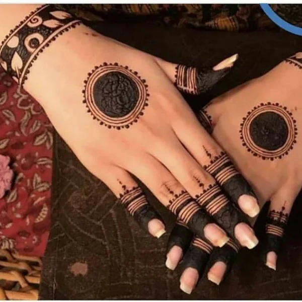 Modern full hand mehndi design Modern full hand mehndi design