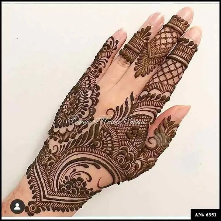 Modern full hand mehndi design Modern full hand mehndi design