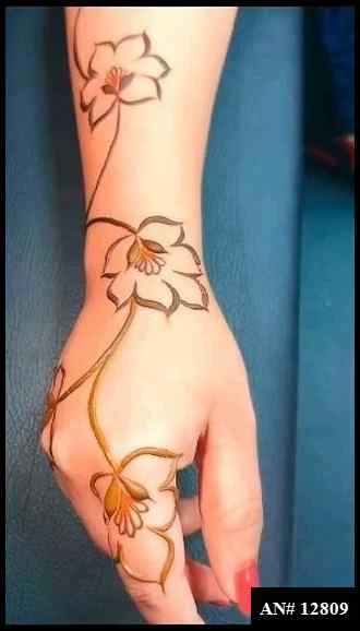 Simple Mehndi Design
