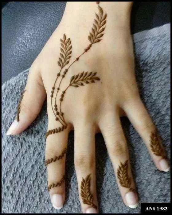 Simple Mehndi Design