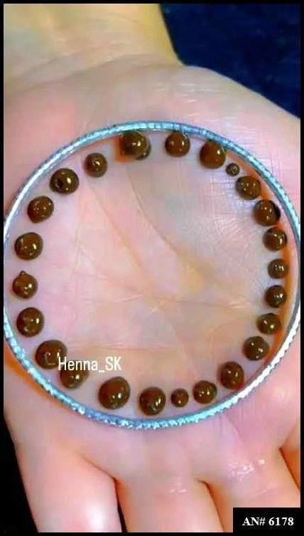 Easy Simple Circle Mehndi Design