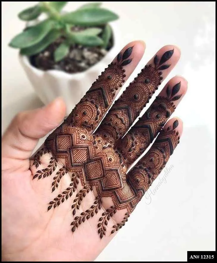 Stylish Mehndi Design