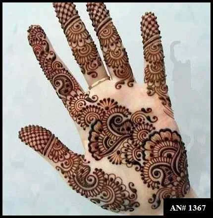 Stylish Mehndi Design No