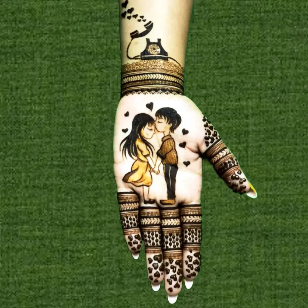Stylish Modern Full Hand Mehndi Design