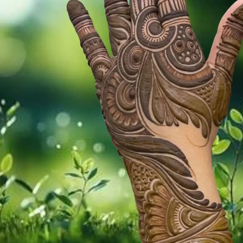 Stylish Modern Full Hand Mehndi Design