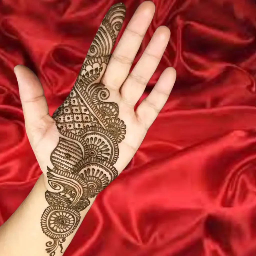 Stylish Modern Full Hand Mehndi Design