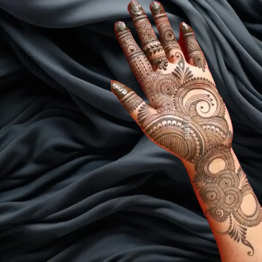 Stylish New Full Hand Mehndi Design
