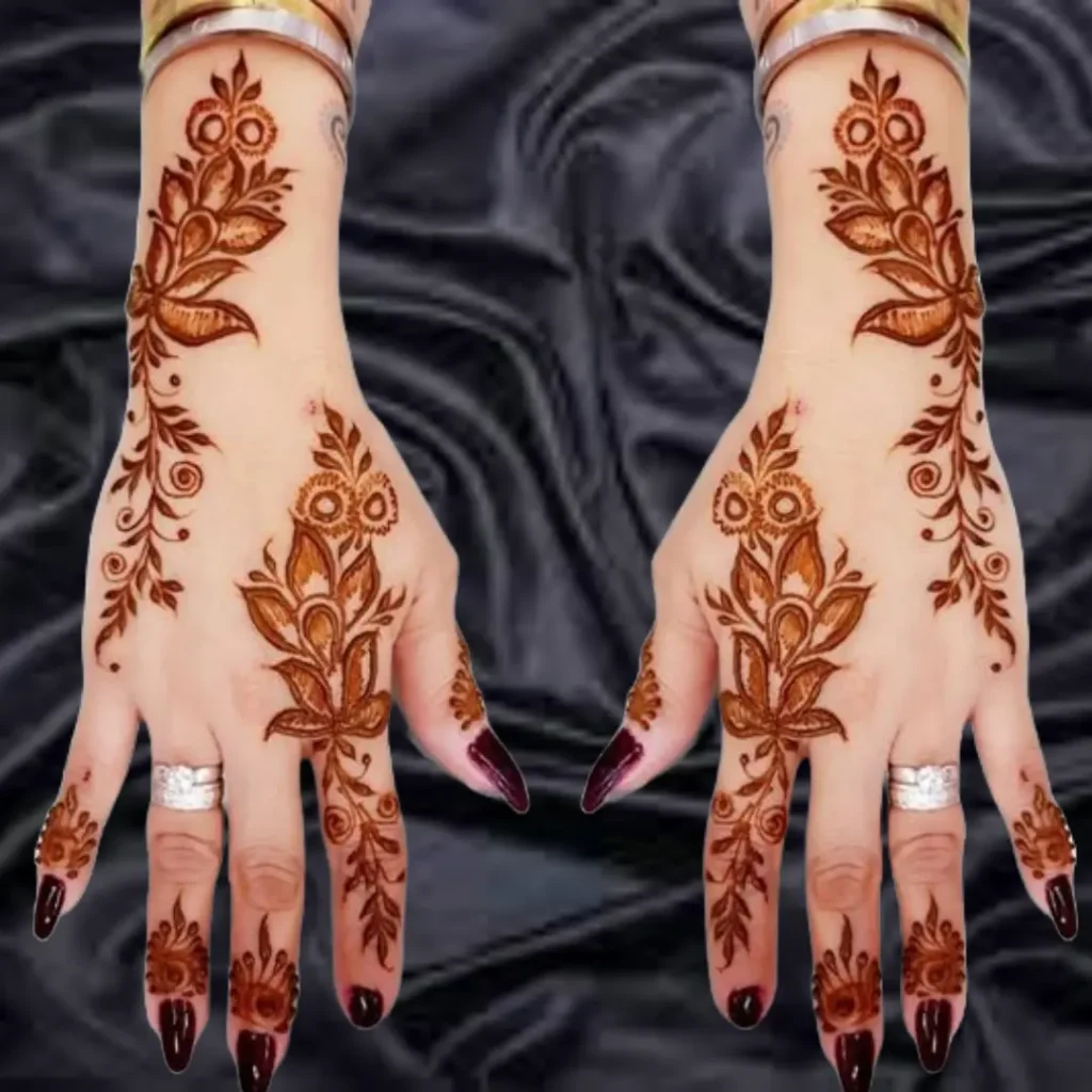 Stylish Trendy Full Hand Mehndi Design