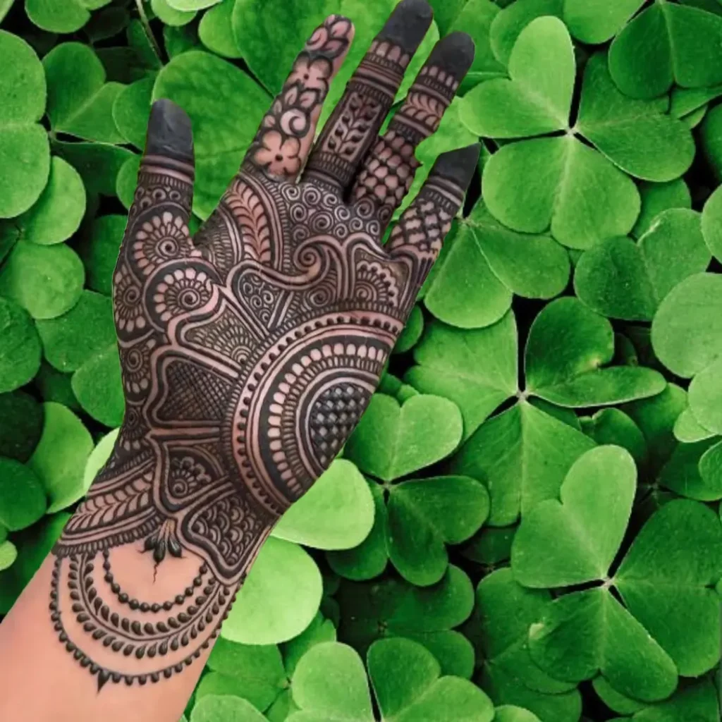 Stylish Mehndi Design For Full Hand