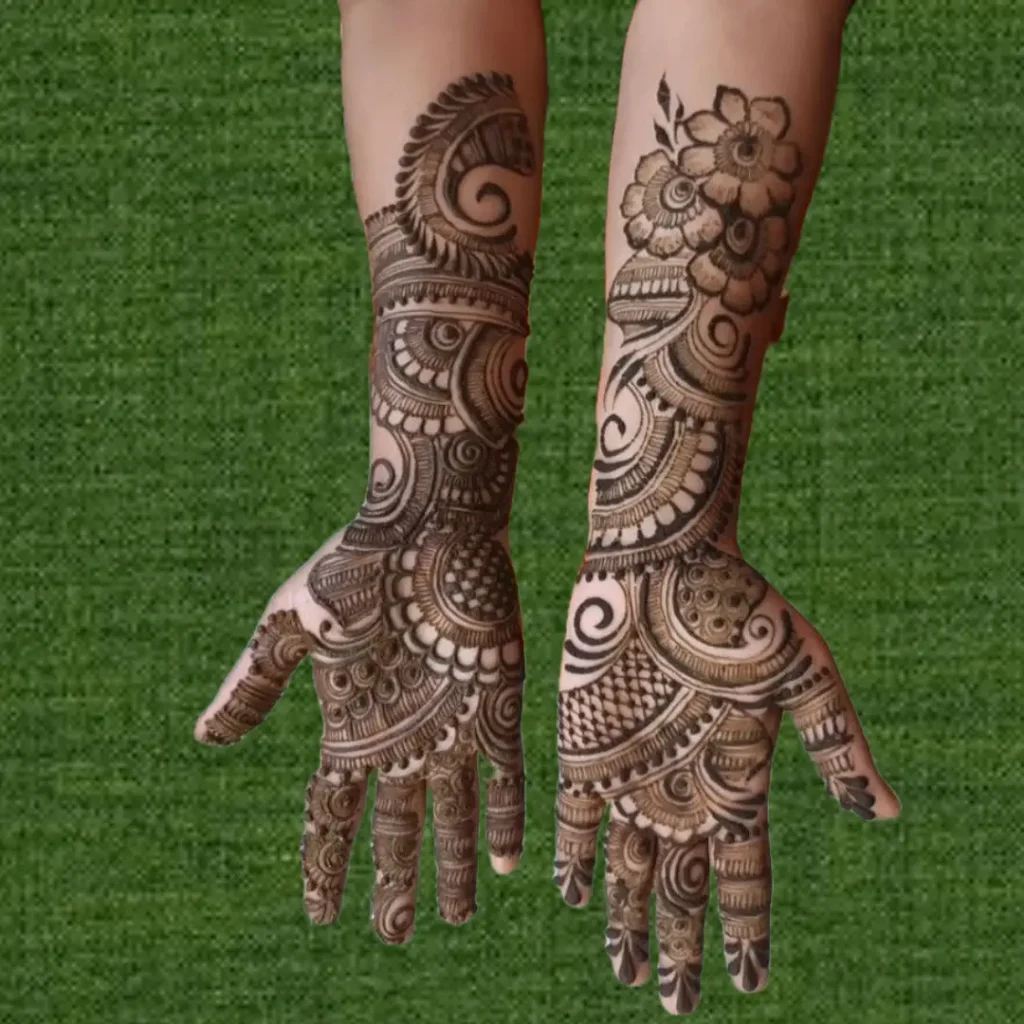 Stylish Mehndi Design For Full Hand